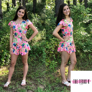 Floral Romper