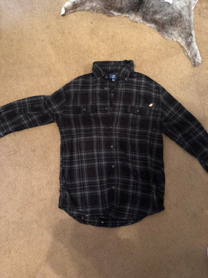 Happy Halloween Distressed Flannel