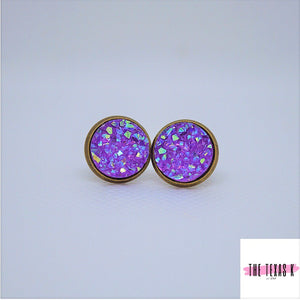 Nacogdoches Druzy Studs